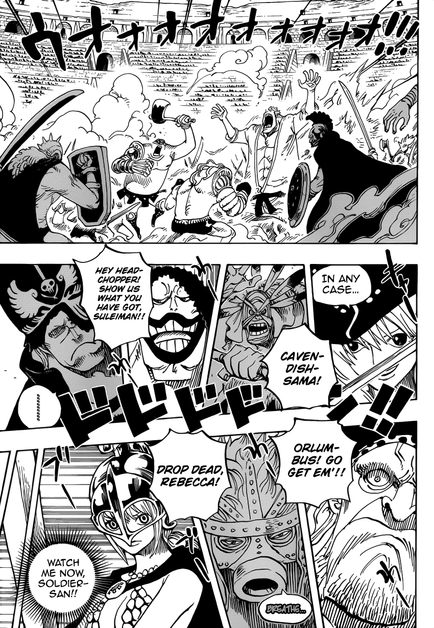One Piece, Chapter 722 image 10